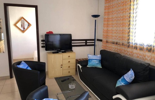 Le Barcares Apartment | Cozy Grand T3 Steps from Shops, Beach & Pool