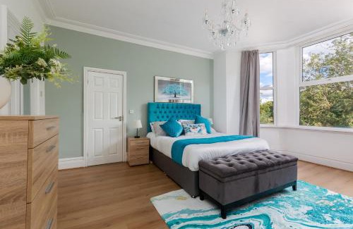 Liverpool Villa | Elegant Parkside Victorian Villa with Hot Tub & Cinema Room