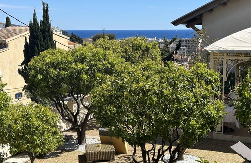 Fabron House | Grand Villa Retreat by the Ocean with Pool & Spa Amenities