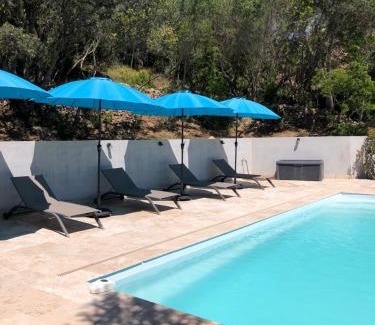Santa Giulia Villa | Elegant Maison with Heated Pool & Oceanfront Views