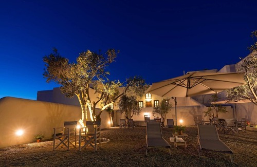 Pyrgos Villa | Enchanting Santorini Villa with Private Terrace & Spa