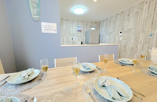 Onna House | Elegant Oceanfront Villa in Okinawa with Pool & Dining