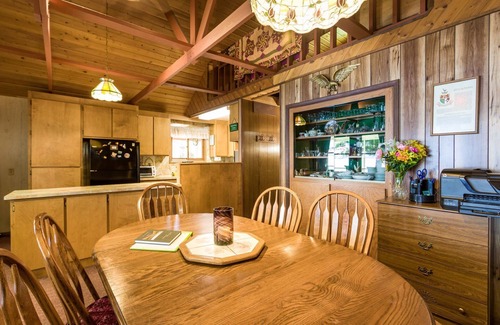 Rollins House | Experience Grandma's Cabin: Lake View & Spa Retreat