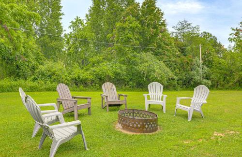 Primrose House | Rustic Grandma's Farm House with Fire Pit on 125 Acres
