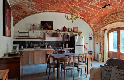Belveglio Apartment | Grape Court: Cozy Cellar Apartment with Pool & Pet Friendly
