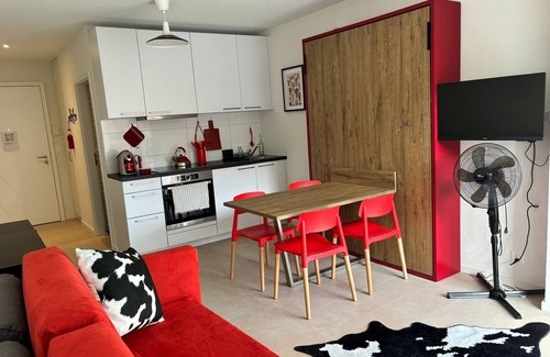 Pully Apartment | Grape Place with washing machine