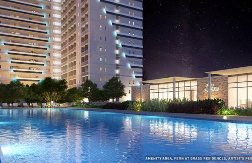 Bagong Pag-asa Apartment | Budget-Friendly Grass Residence Tower 3 with Pool Access
