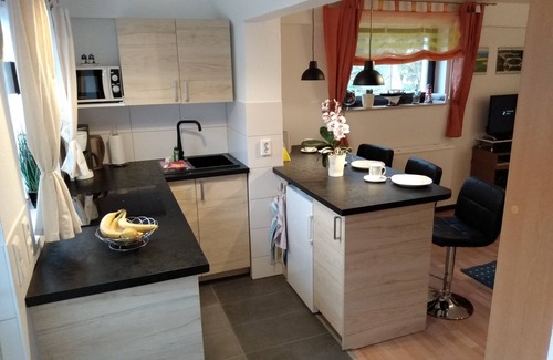 Parchtitz Apartment | Cozy Basement Retreat Near Mountains on Rügen Island