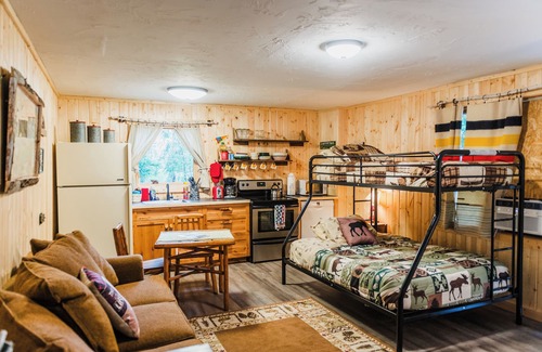 Martin City House | Cozy "Bear Cub" Studio Near Glacier National Park