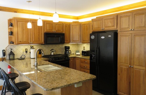 North Troy Condo | Family-Friendly Ski-In Ski-Out Condo at Jay Peak Resort