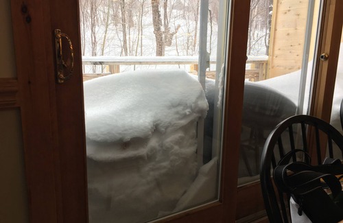 North Troy Condo | Family-Friendly Ski-In Ski-Out Condo at Jay Peak Resort