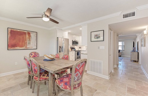 Siesta Key Condo | Elevated Oceanfront Getaway at Crescent Beach, Siesta Key
