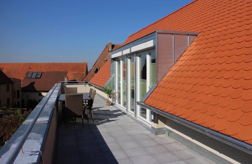 Burgbernheim House | Stylish Loft Apartment with Breathtaking Roof Terrace