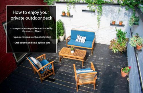 Pendleton House | Pet-Friendly Parkside Apartment with Private Patio & Deck