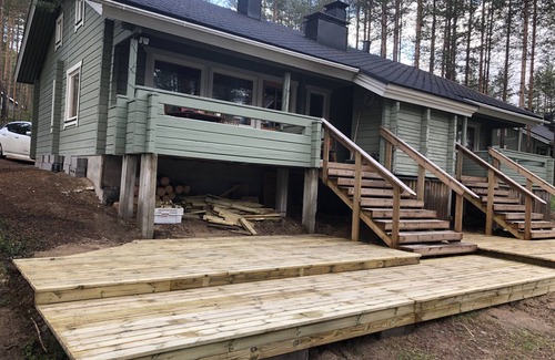 Syote House | Picturesque Lake Views Steps from Iso-Syöte Ski Resort