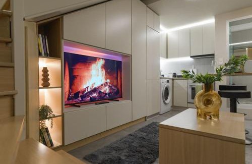 Alexandroupoli Apartment | Top-Rated Green and Grey Loft with Family-Friendly Amenities