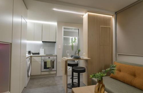 Alexandroupoli Apartment | Top-Rated Green and Grey Loft with Family-Friendly Amenities
