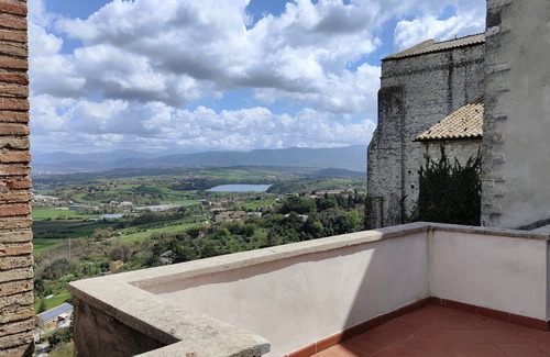Narni Apartment | Exceptional Green Heart Terrace in Historic Narni Center