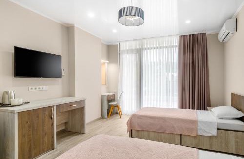 Mtsvane Kontskhi Apartment | Seaside Escape at Green Line: Oceanfront Bliss Awaits