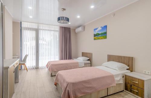 Mtsvane Kontskhi Apartment | Seaside Escape at Green Line: Oceanfront Bliss Awaits