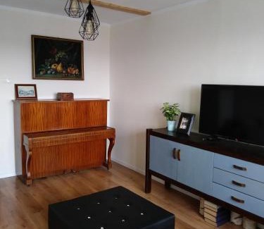 Tychy Apartment | Inviting Green View Apartment: Pet-Friendly & Accessible Stay