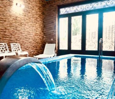 Khelvachauri Villa | Enchanting Green Villa Panorama: Poolside Bliss Awaits
