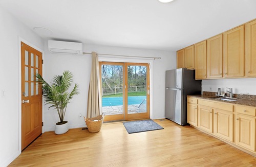 Greenport West House | Relaxing Greenport Getaway with Pool and Fire Pit