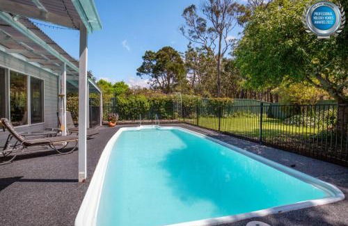 Callala Bay House | Comfortable Grey Gables: Pet-Friendly with Pool & Spa
