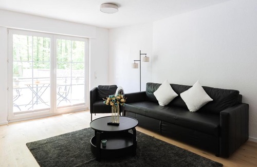 Dunnwald Apartment | Inviting Apartment with Forest Views & Family-Friendly Amenities