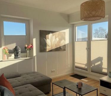 Uetersen Apartment | Modern Penthouse with Rooftop Terrace & Family-Friendly Amenities