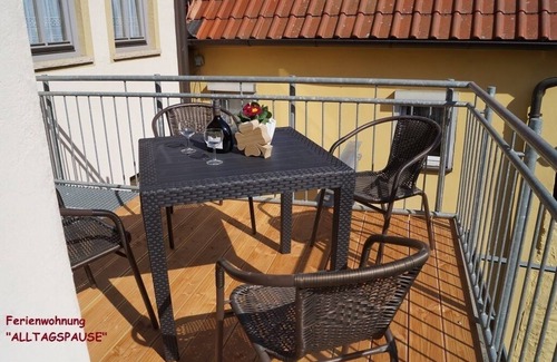 Volkach Apartment | Spacious Vacation Apartment with Private Balcony & Kitchen