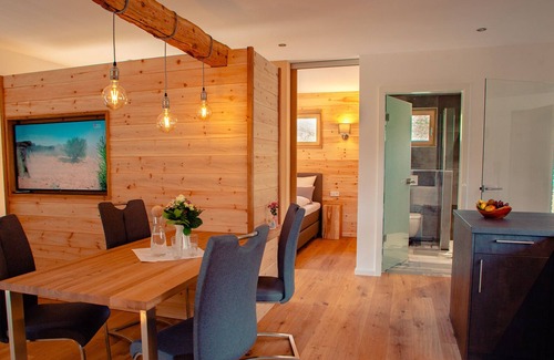 Bad Alexandersbad Apartment | Spacious Holiday Home for Four with Sunny Terrace & Spa