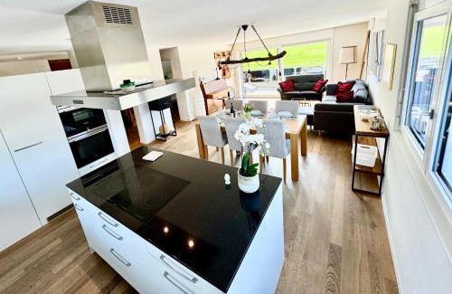 Huttwil Apartment | Grosse Wohnung mit Sauna
