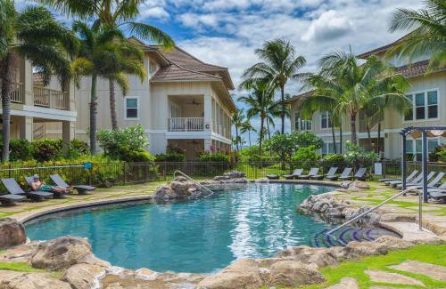 Poipu Villa | Elegant Ground Floor Penthouse with Pool in Poipu Kai