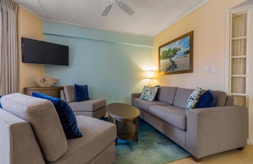 Oranjestad-West Resort | Relaxing Ground Floor Unit with Private Veranda by Pool