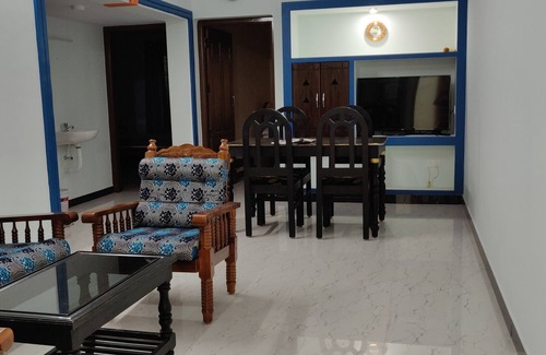Nagercoil Apartment | Inviting Ground Floor Suite with Private Entrance for Families
