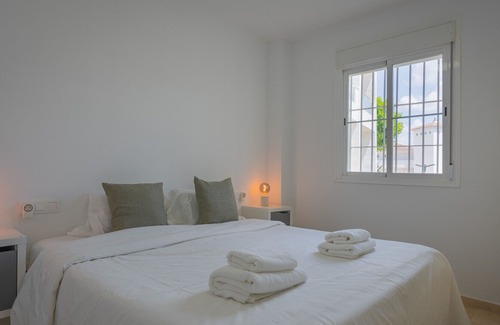 Manilva Apartment | Ideal Groundfloor Apartment for 6 with Garden Access