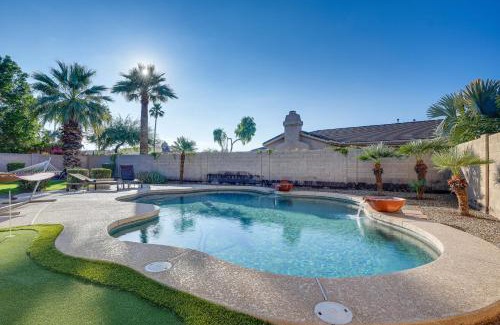 Palm Valley House | Inviting Goodyear Group Getaway with Pool & Putting Green