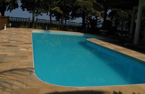 Guaeca House | Guaecá: Oceanfront Retreat with Private Pool & Spa