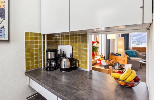 Meierhof Apartment | Exceptional Guardaval by Interhome: Pool & Lake View Retreat