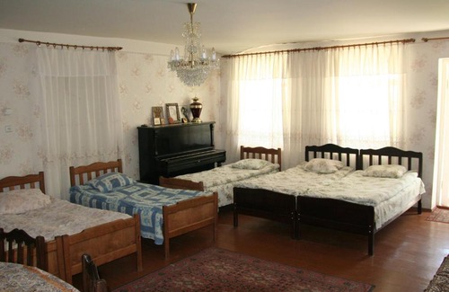 Stepantsminda House | Pet-Friendly Guest House Nazy with Kitchen Amenities
