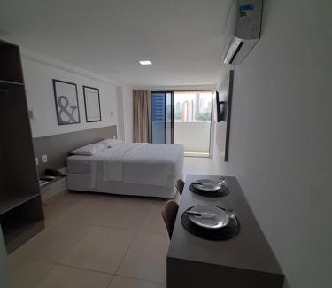 Loteamento Oceania II Apartment | Guest Manaíra Apart Hotel: Family-Friendly with Pool & Spa