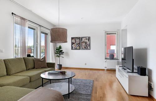 Pitea Apartment | Modern 3BR Apartment at Guestly Homes - Family-Friendly Stay