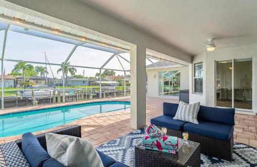Fort Myers House | Coastal Retreat with Pool, Dock & Family-Friendly Fun