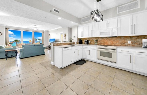 Thomas Drive Condo | Gulf Crest 205: Breathtaking Gulf Views & Huge Balcony