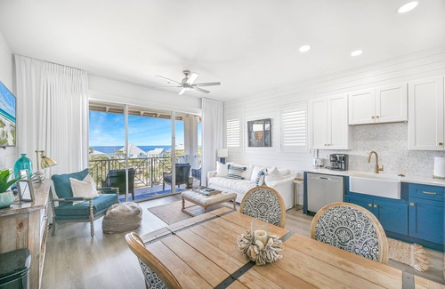 Gulf Place Condo | Gulf Place 30A: Premier Corner Unit Steps from the Beach