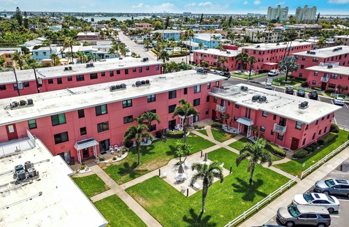 St. Pete Beach Condo | 🌴 Gulf Winds #406 — Bright Beachside Escape with Balcony Views