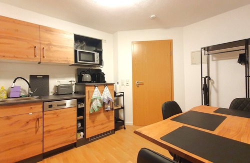 Stephanskirchen Apartment | Gutshof Alpenblick am Simssee: Cozy Apartment with Kitchen