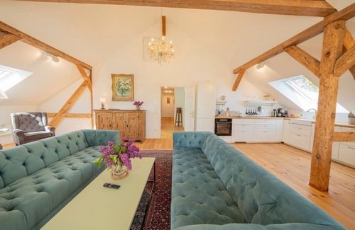 Liepe Apartment | Family-Friendly Stay at Gutshof Liepe - Perfect for 8 Guests