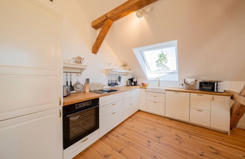 Liepe Apartment | Family-Friendly Stay at Gutshof Liepe - Perfect for 8 Guests
